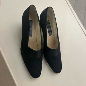 Jennifer Moore Black Pointed-Toe Dress Pumps 7.5 M